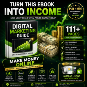 Make Money Online Ebook PLR MRR English